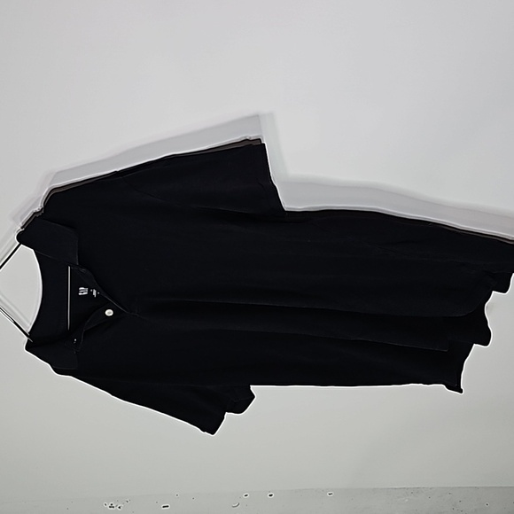 GAP large black stretch pique polo short sleeve shirt 5 pack - Picture 2 of 7